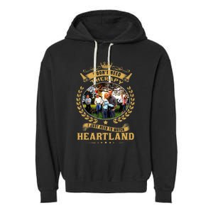 I Don’t Need Therapy I Just Need To Watch Heartland Garment-Dyed Fleece Hoodie