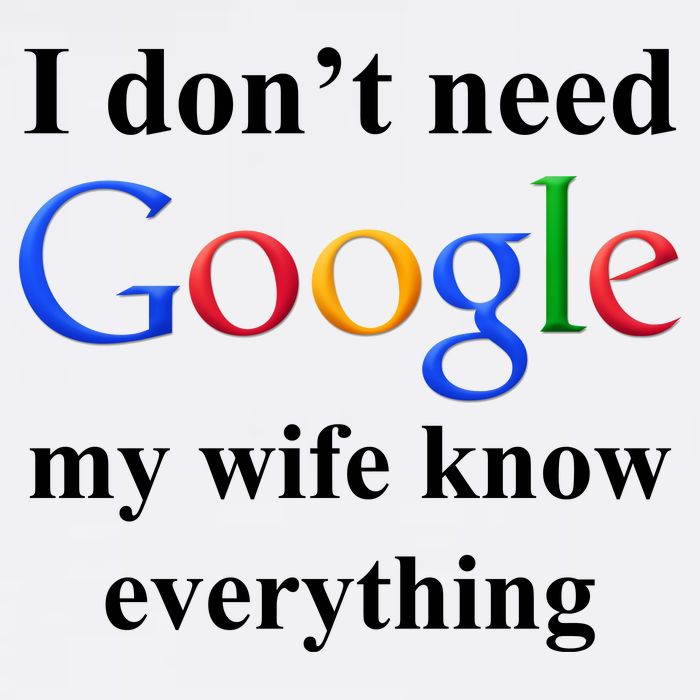 I Don't Need Google My Wife Knows Everything Short Acrylic Beanie