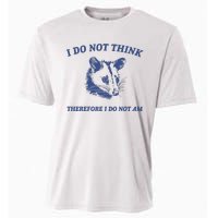 I Do Not Think Possum Weird Meme Funny Possum Cooling Performance Crew T-Shirt