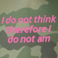 I Do Not Think Therefore I Do Not Am Legacy Tie Dye Trucker Hat