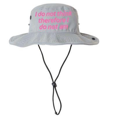I Do Not Think Therefore I Do Not Am Bucket Hat