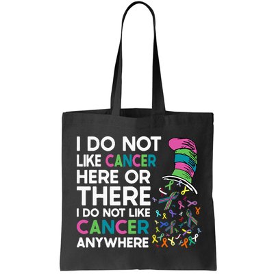 I Do Not Like Cancer Here Or There I Do Not Like Cancer Bag