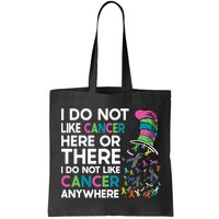 I Do Not Like Cancer Here Or There I Do Not Like Cancer Bag