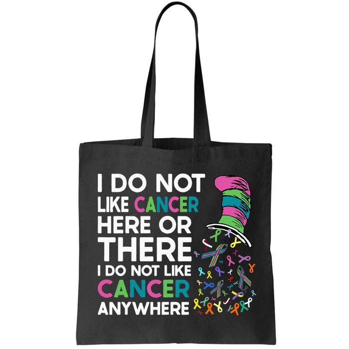 I Do Not Like Cancer Here Or There I Do Not Like Cancer Bag