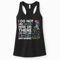 I Do Not Like Cancer Here Or There I Do Not Like Cancer Womens Tank Top