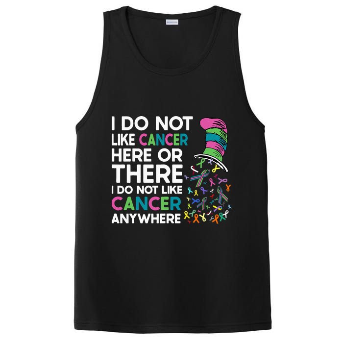 I Do Not Like Cancer Here Or There I Do Not Like Cancer PosiCharge Competitor Tank