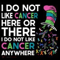 I Do Not Like Cancer Here Or There I Do Not Like Cancer Tie Dye Hoodie
