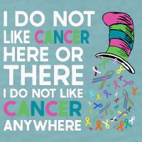 I Do Not Like Cancer Here Or There I Do Not Like Cancer Sueded Cloud Jersey T-Shirt