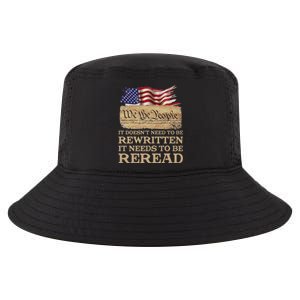 It DoesnT Need To Be Rewritten It Needs To Be Reread Cool Comfort Performance Bucket Hat