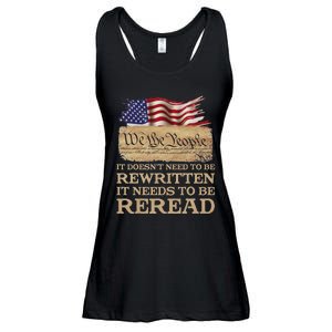 It DoesnT Need To Be Rewritten It Needs To Be Reread Ladies Essential Flowy Tank