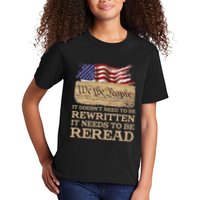 It DoesnT Need To Be Rewritten It Needs To Be Reread Kids T-Shirt