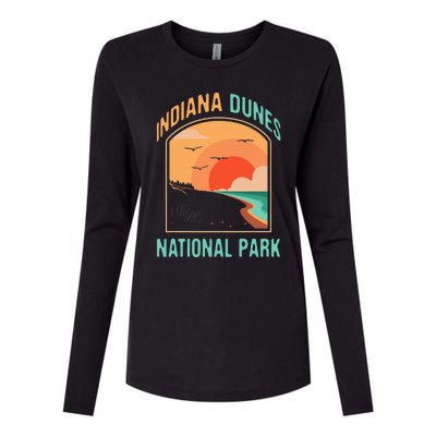 Indiana Dunes National Park Us Gift Womens Cotton Relaxed Long Sleeve T-Shirt