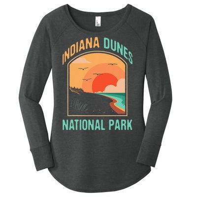 Indiana Dunes National Park Us Gift Women's Perfect Tri Tunic Long Sleeve Shirt