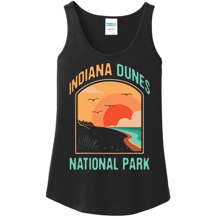 Indiana Dunes National Park Us Gift Ladies Essential Tank