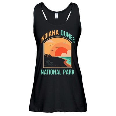 Indiana Dunes National Park Us Gift Ladies Essential Flowy Tank