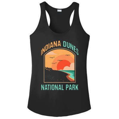 Indiana Dunes National Park Us Gift Ladies PosiCharge Competitor Racerback Tank