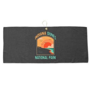 Indiana Dunes National Park Us Gift Large Microfiber Waffle Golf Towel