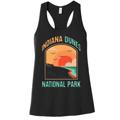 Indiana Dunes National Park Us Gift Women's Racerback Tank