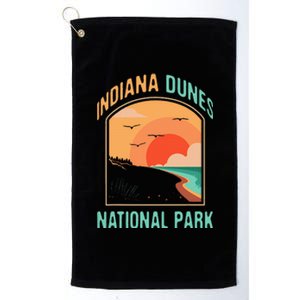 Indiana Dunes National Park Us Gift Platinum Collection Golf Towel