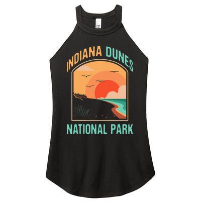 Indiana Dunes National Park Us Gift Women's Perfect Tri Rocker Tank