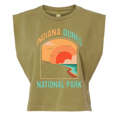 Indiana Dunes National Park Us Gift Garment-Dyed Women's Muscle Tee