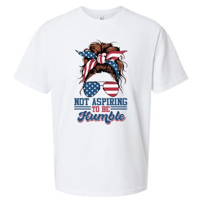 I Do Not Aspire To Be Humble Kamala Harris 2024 Sueded Cloud Jersey T-Shirt