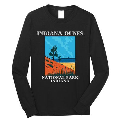 Indiana Dunes National Park Indiana Lake Michigan Long Sleeve Shirt