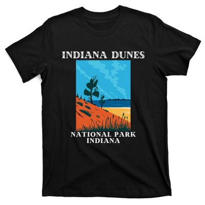 Indiana Dunes National Park Indiana Lake Michigan T-Shirt