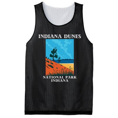 Indiana Dunes National Park Indiana Lake Michigan Mesh Reversible Basketball Jersey Tank