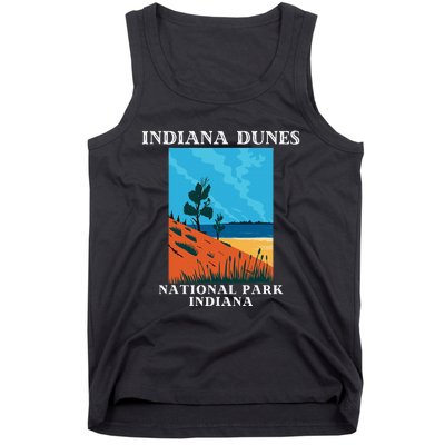 Indiana Dunes National Park Indiana Lake Michigan Tank Top