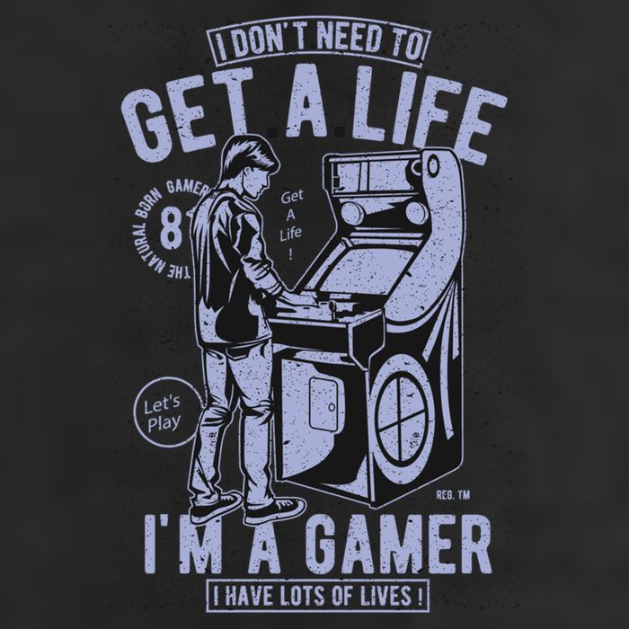 I DonT Need To Get A Life IM A Gamer I Have Lots Of Lives Cute Gift Adult Drive Performance Visor