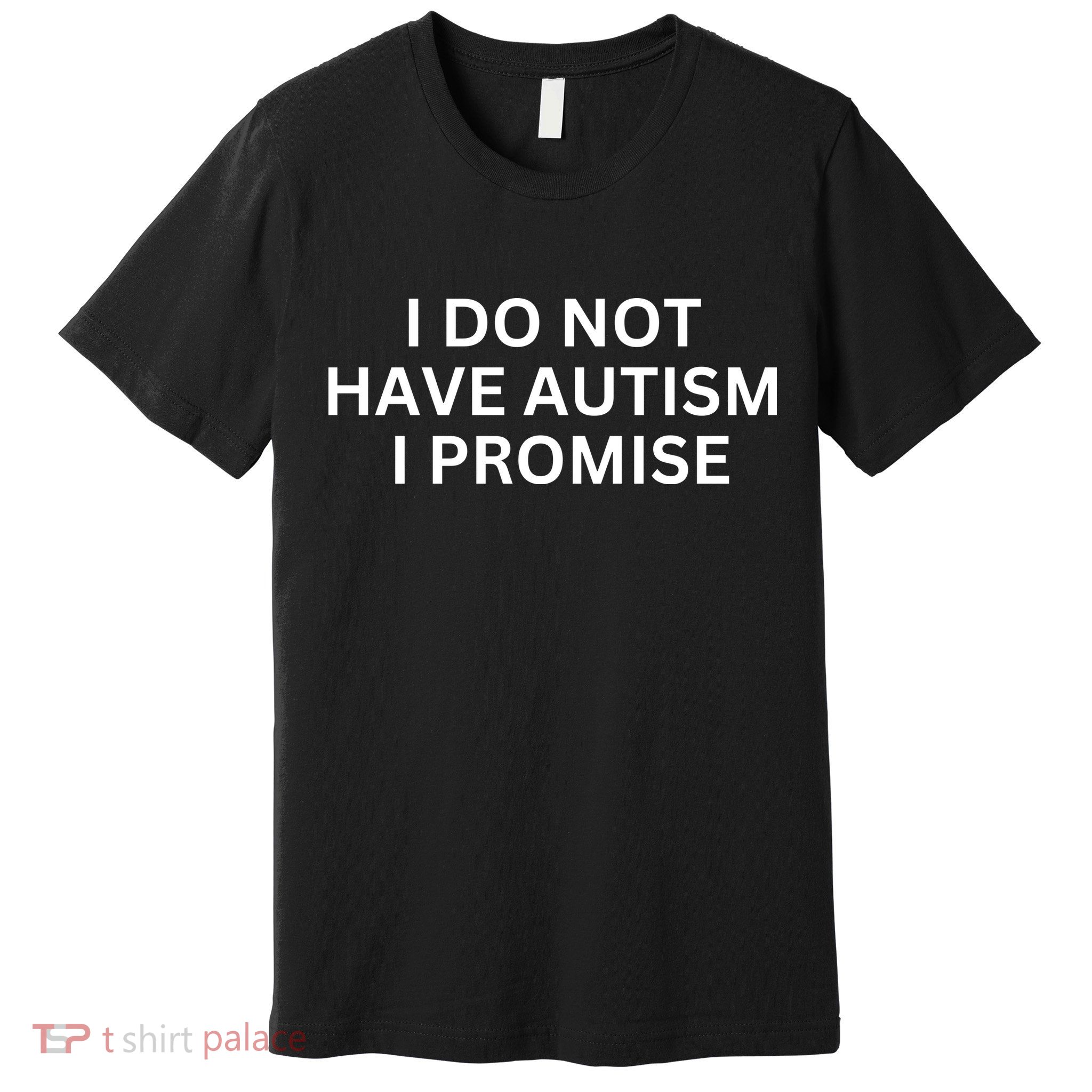 I Do Not Have Autism I Promise Funny Sayings Premium T-Shirt