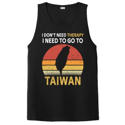 I Don't Need Therapy I Just Need To Go To Taiwan Funny Gift Great Gift PosiCharge Competitor Tank