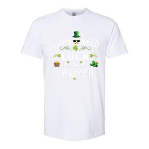 I Don't Need Luck I'm A Lawyer St Patricks Day Gift Cute Gift Softstyle CVC T-Shirt