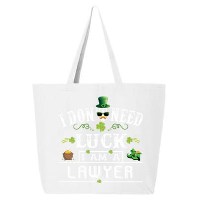 I Don't Need Luck I'm A Lawyer St Patricks Day Gift 25L Jumbo Tote