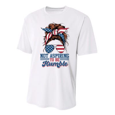 I Do Not Aspire To Be Humble Kamala Harris 2024 Performance Sprint T-Shirt