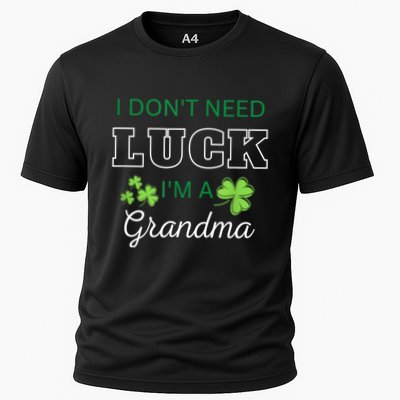 I Don't Need Luck I'm A Grandma St. Patricks Day Shamrock Performance Shirt