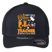 I Don't Need A Costume I'm A PE Teacher Halloween Costume Flexfit Unipanel Trucker Cap