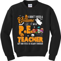 I Don't Need A Costume I'm A PE Teacher Halloween Costume Kids Sweatshirt