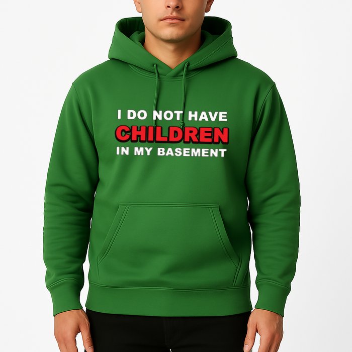 I Do Not Have Children In My Basement Hoodie