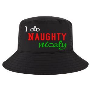 I Do Naughty Nicely Xmas Design Gift Cool Comfort Performance Bucket Hat