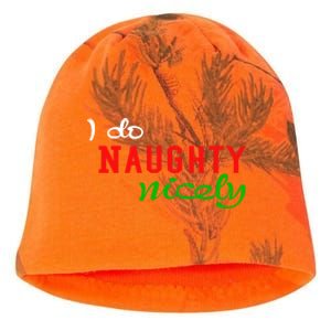 I Do Naughty Nicely Xmas Design Gift Kati - Camo Knit Beanie