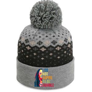 I Do Not Aspire To Be Humble Saying Quote Kamala Harris The Baniff Cuffed Pom Beanie