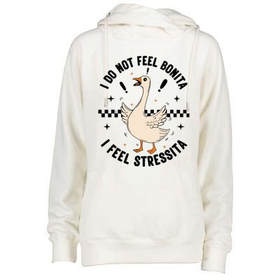 I Do Not Feel Bonita Womens Funnel Neck Pullover Hood