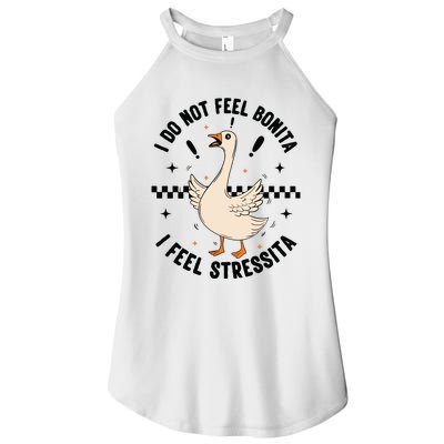 I Do Not Feel Bonita Women’s Perfect Tri Rocker Tank