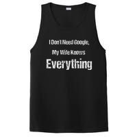 I Dont Need Google Funny PosiCharge Competitor Tank