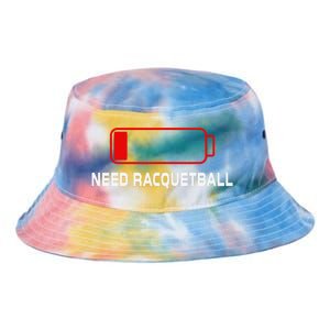 I dont need Therapy i just need to play Racquetball Tie Dye Newport Bucket Hat