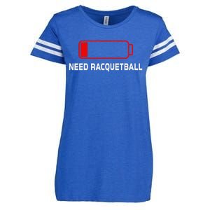 I dont need Therapy i just need to play Racquetball Enza Ladies Jersey Football T-Shirt