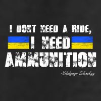 I Dont Need A Ride, I Need Ammunition Volodymyr Zelenskyy Stand With Ukraine Microfiber Hand Towel