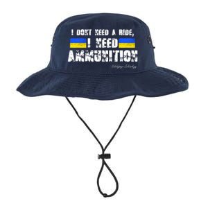 I Dont Need A Ride, I Need Ammunition Volodymyr Zelenskyy Stand With Ukraine Legacy Cool Fit Booney Bucket Hat